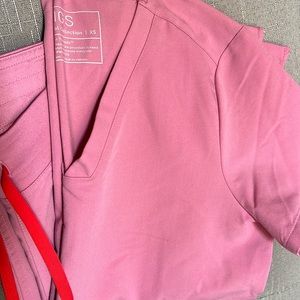 Figs Chalk Pink XS set